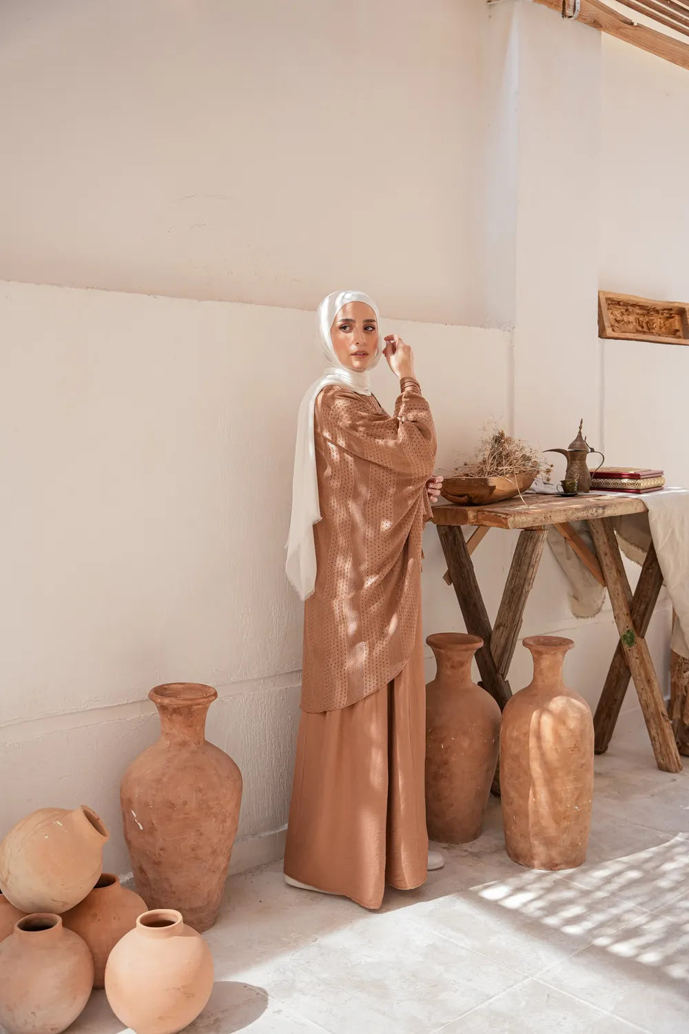 The Linen Flow Dress