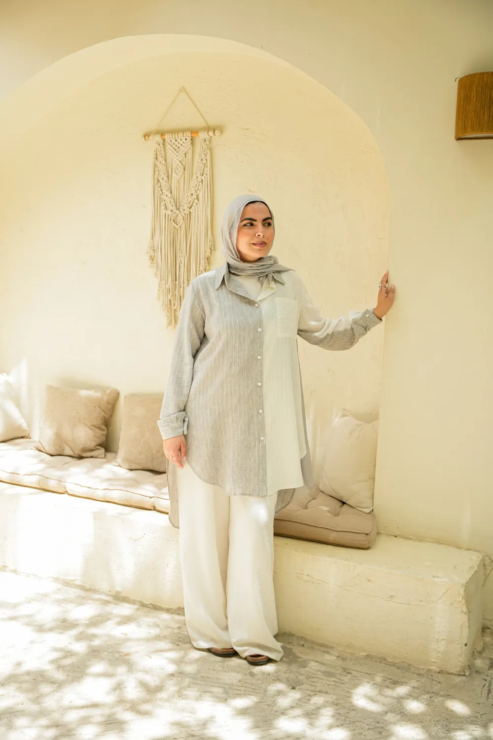 Palm Haven Linen Shirt