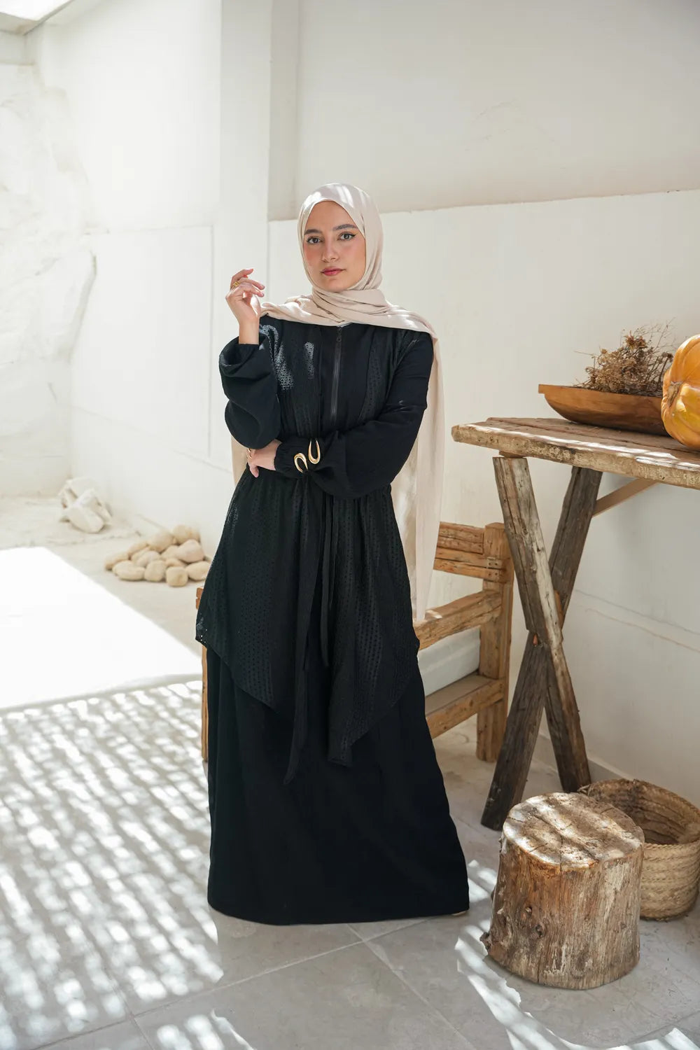 The Linen Flow Dress