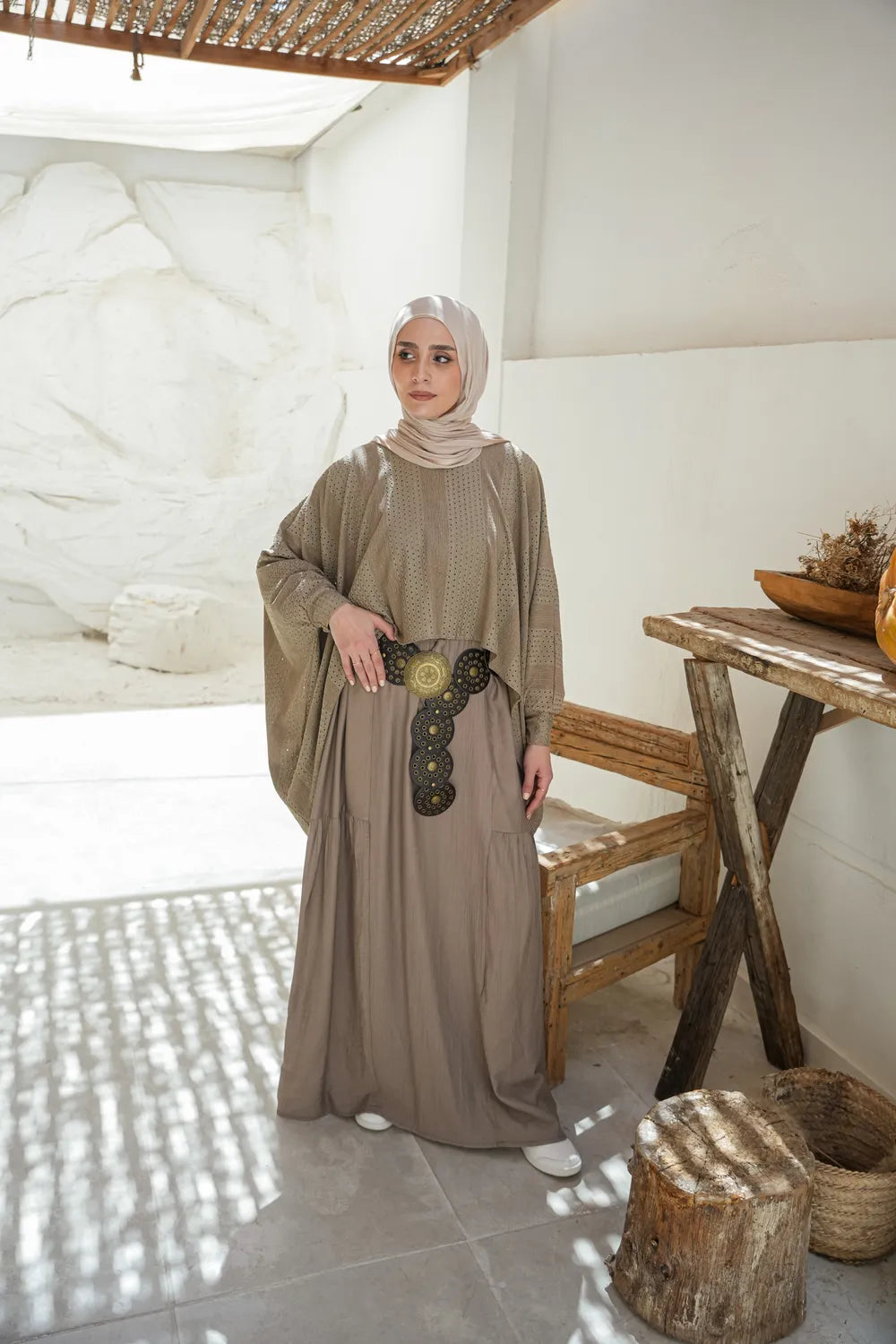 The Linen Flow Dress