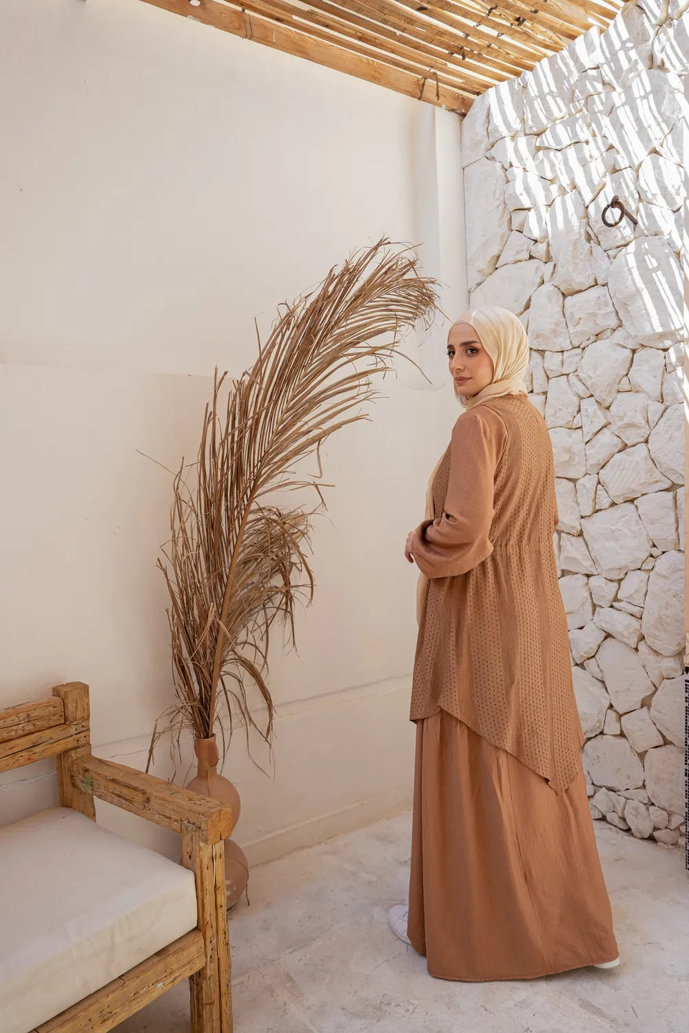 The Linen Flow Dress