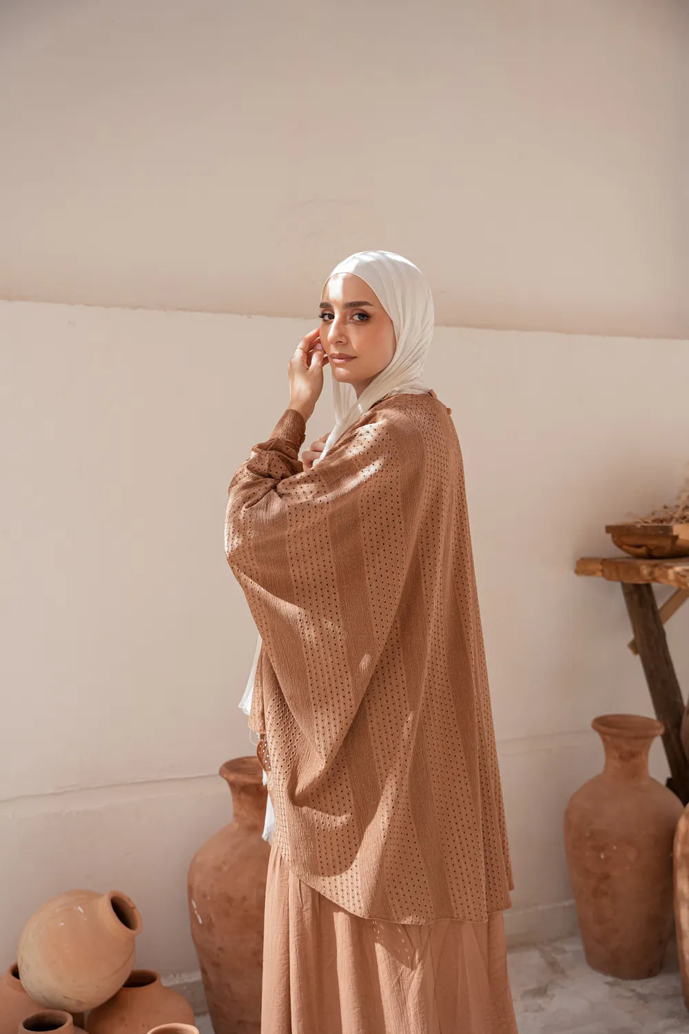 The Linen Flow Dress