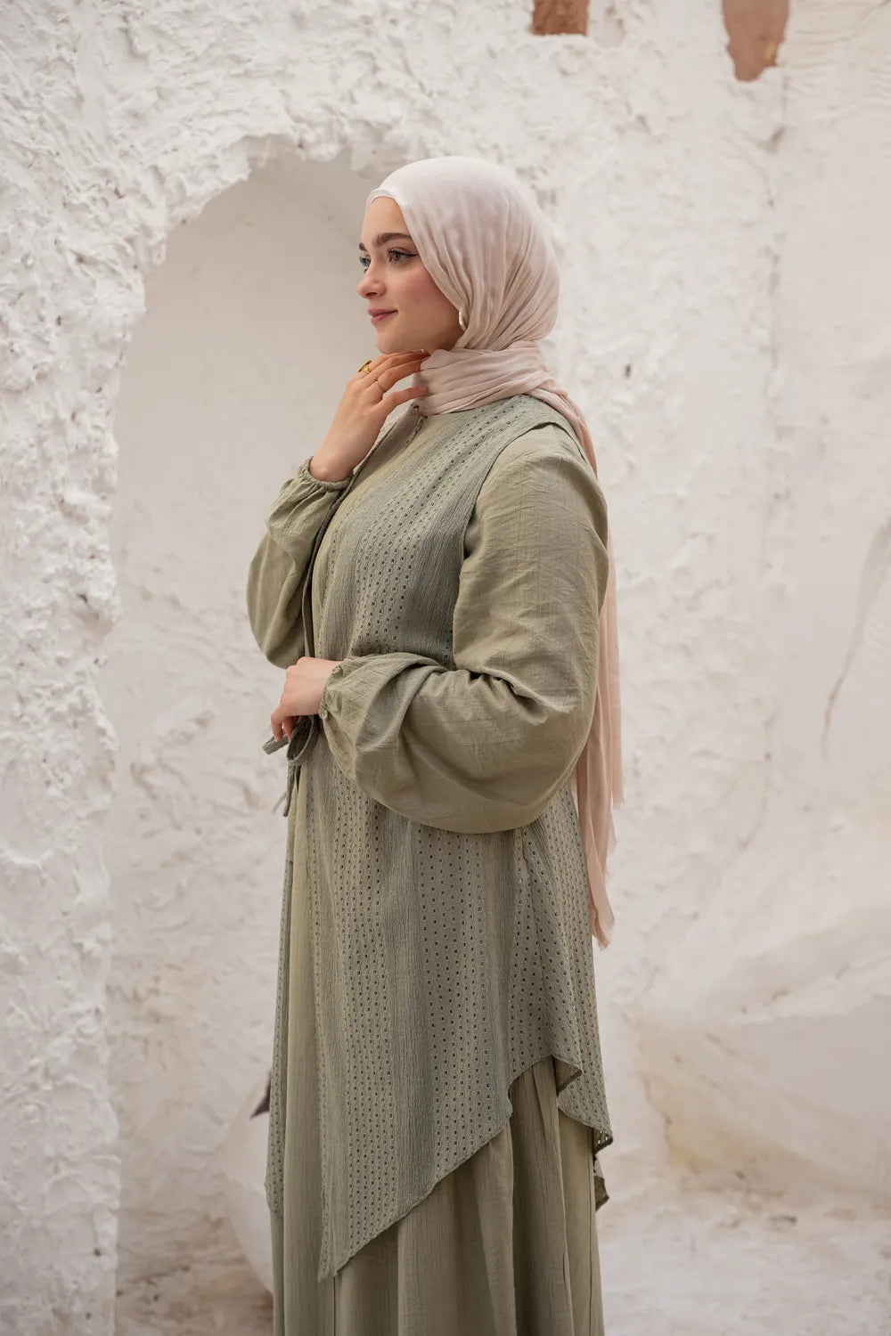 The Linen Flow Dress