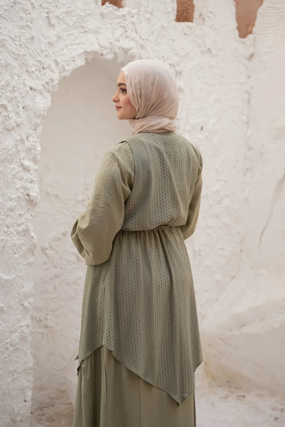 The Linen Flow Dress