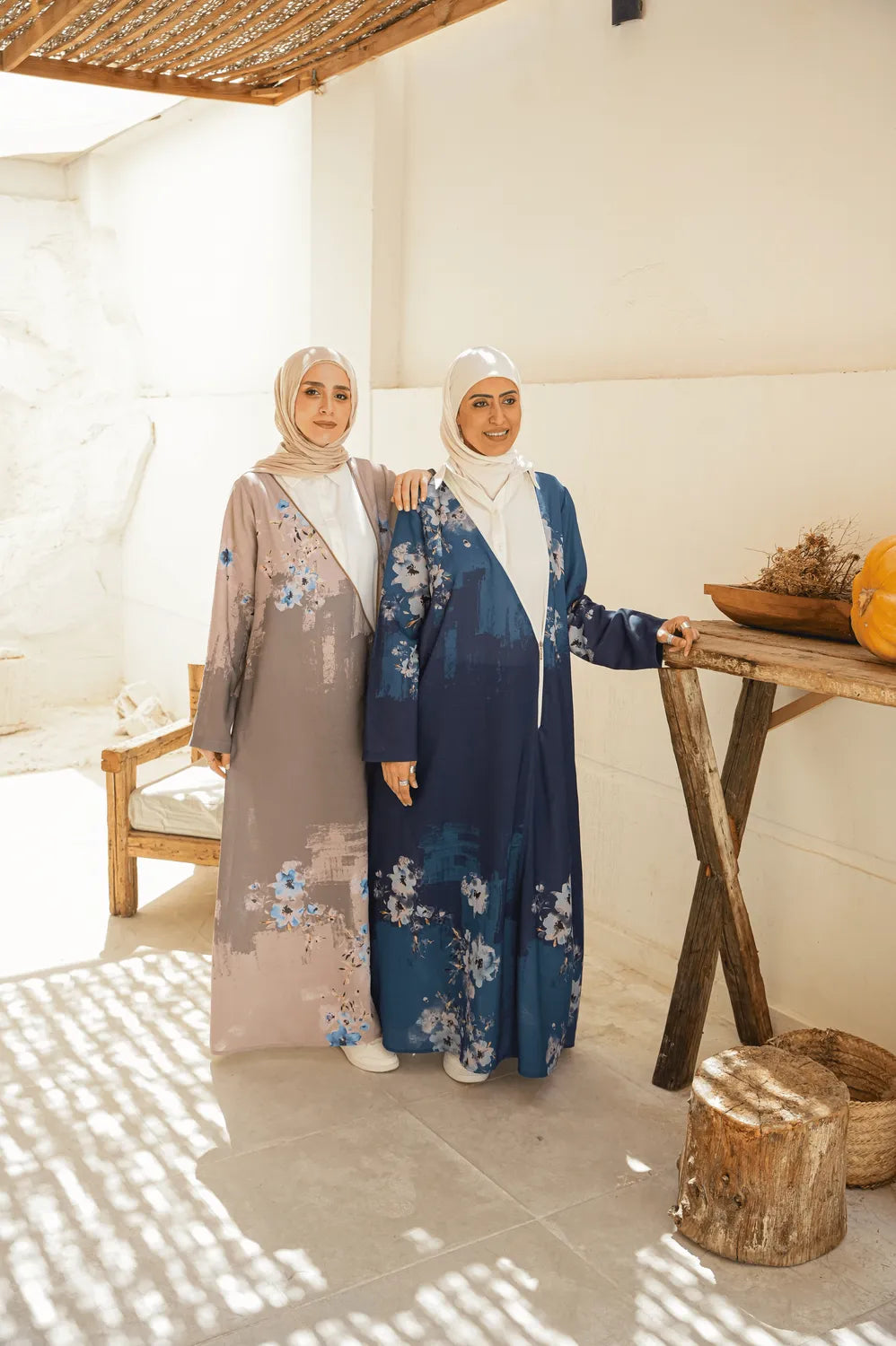 Floral Boarder Dress