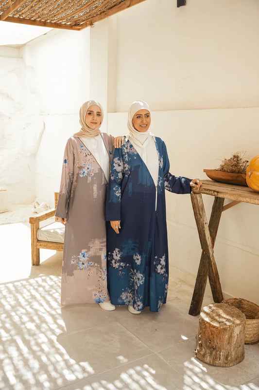 Floral Boarder Dress