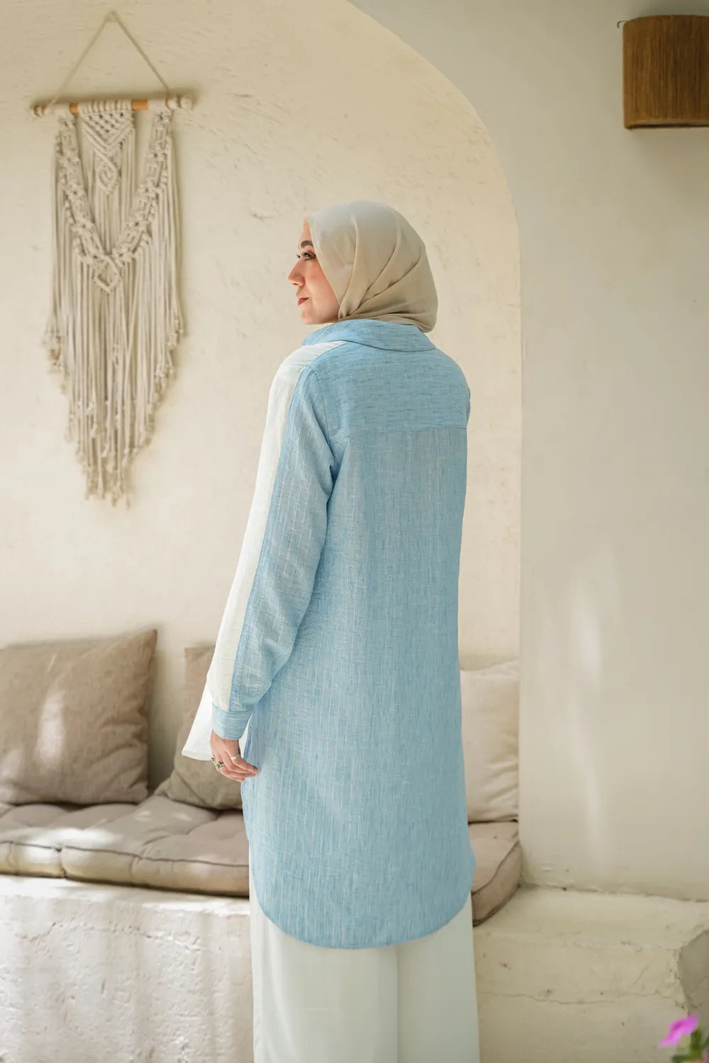 Palm Haven Linen Shirt