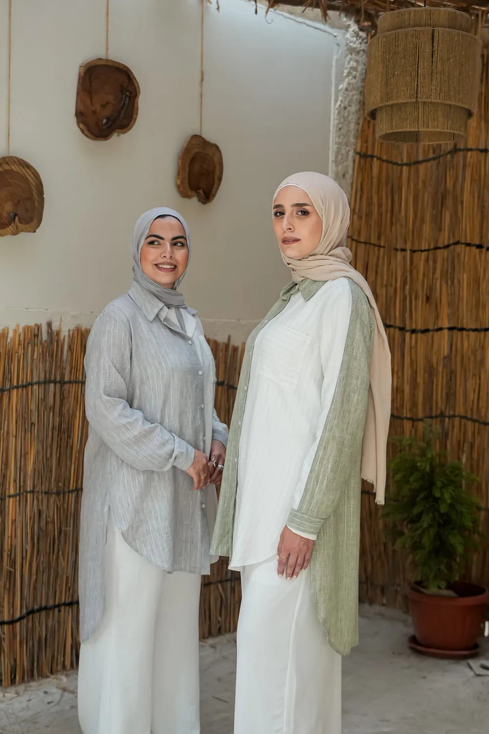 Palm Haven Linen Shirt