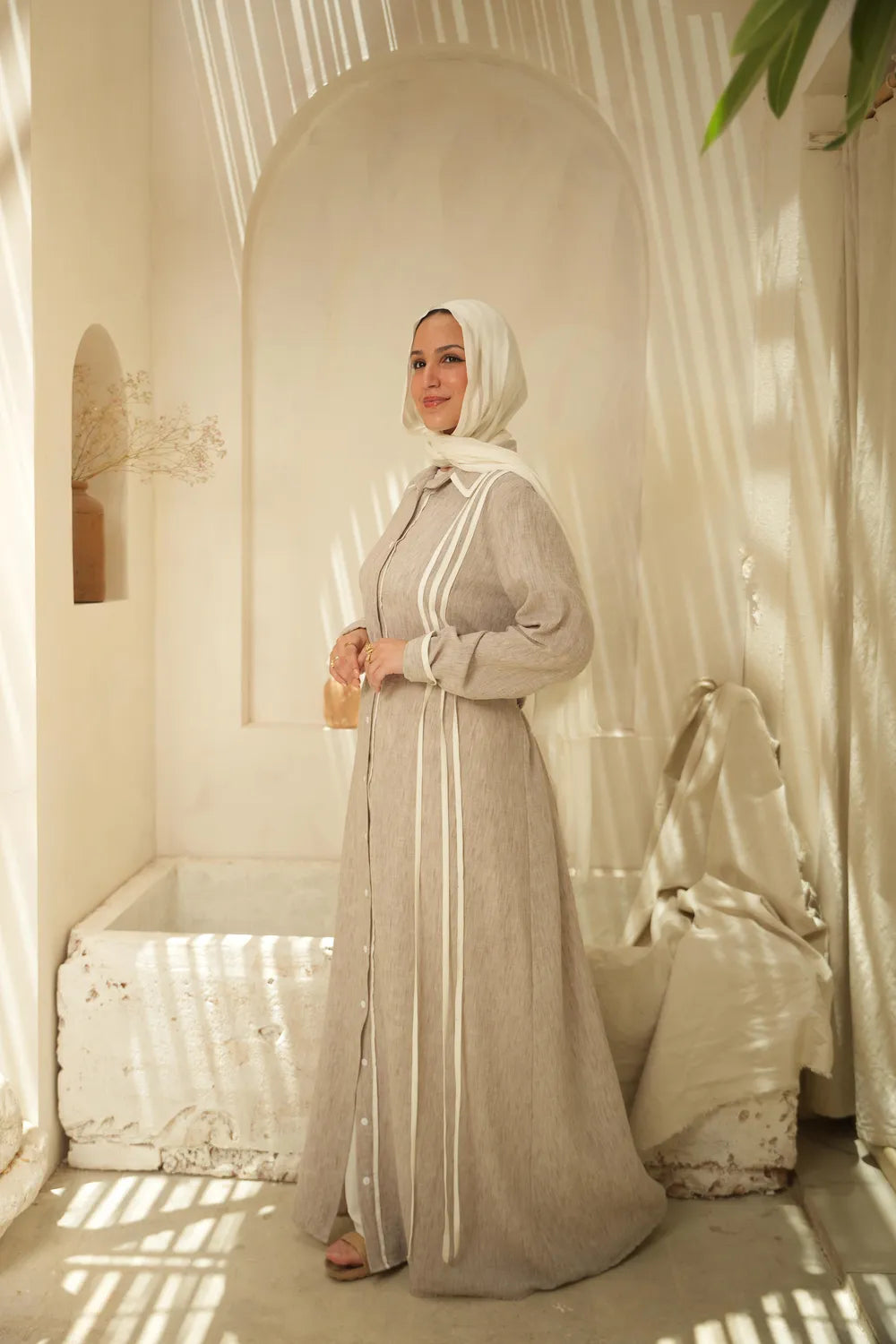 dress with ribbon details