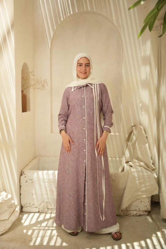 dress with ribbon details