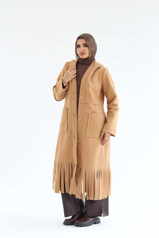 Wool Coat With Buttons