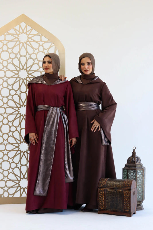 Elegant Hooded Dress