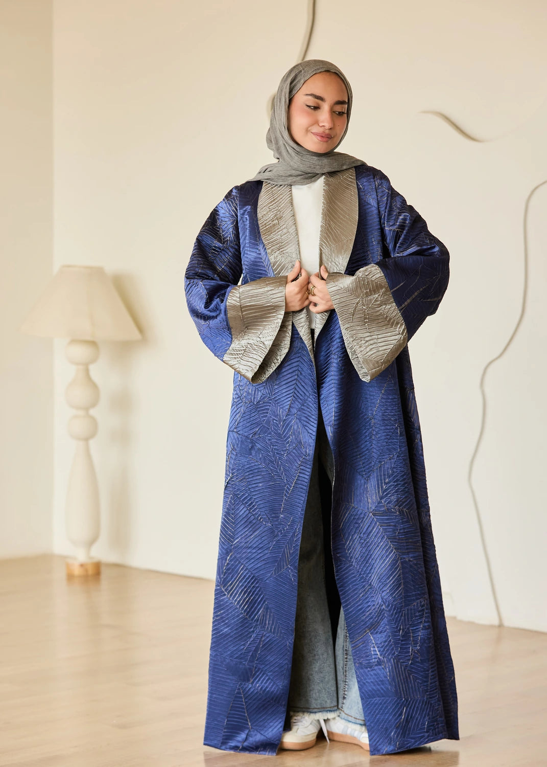 Floral Kaftan Cardigan