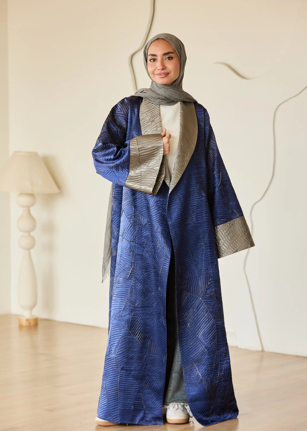 Floral Kaftan Cardigan