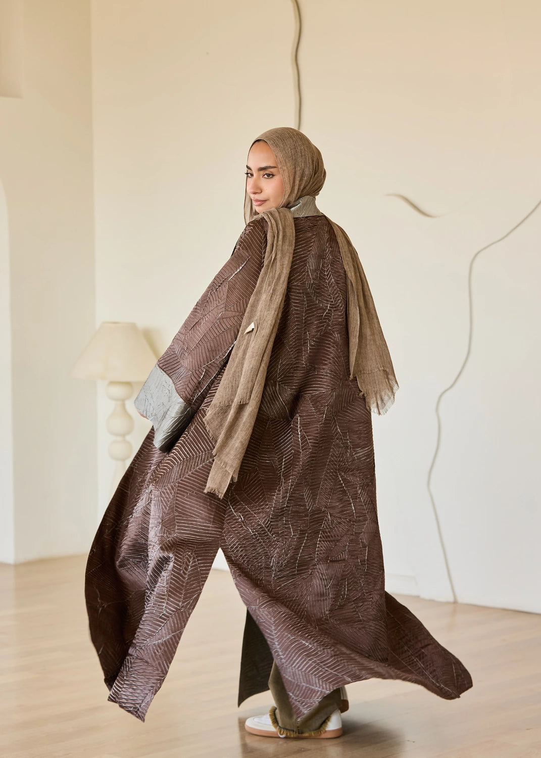 Floral Kaftan Cardigan