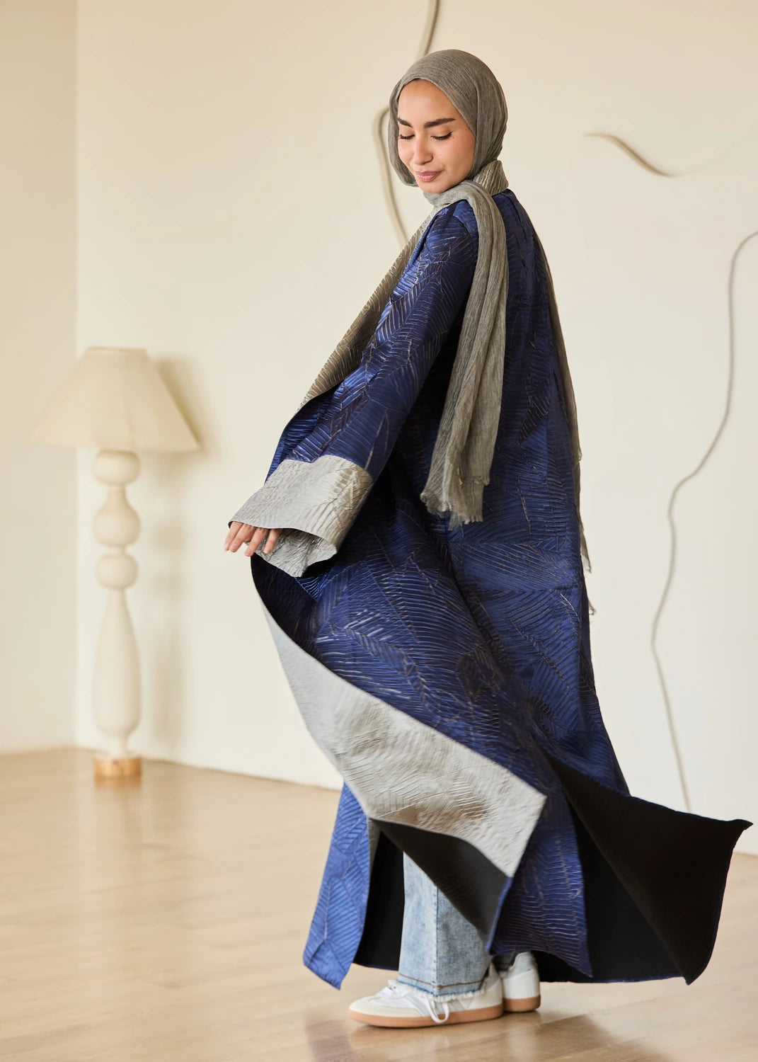 Floral Kaftan Cardigan