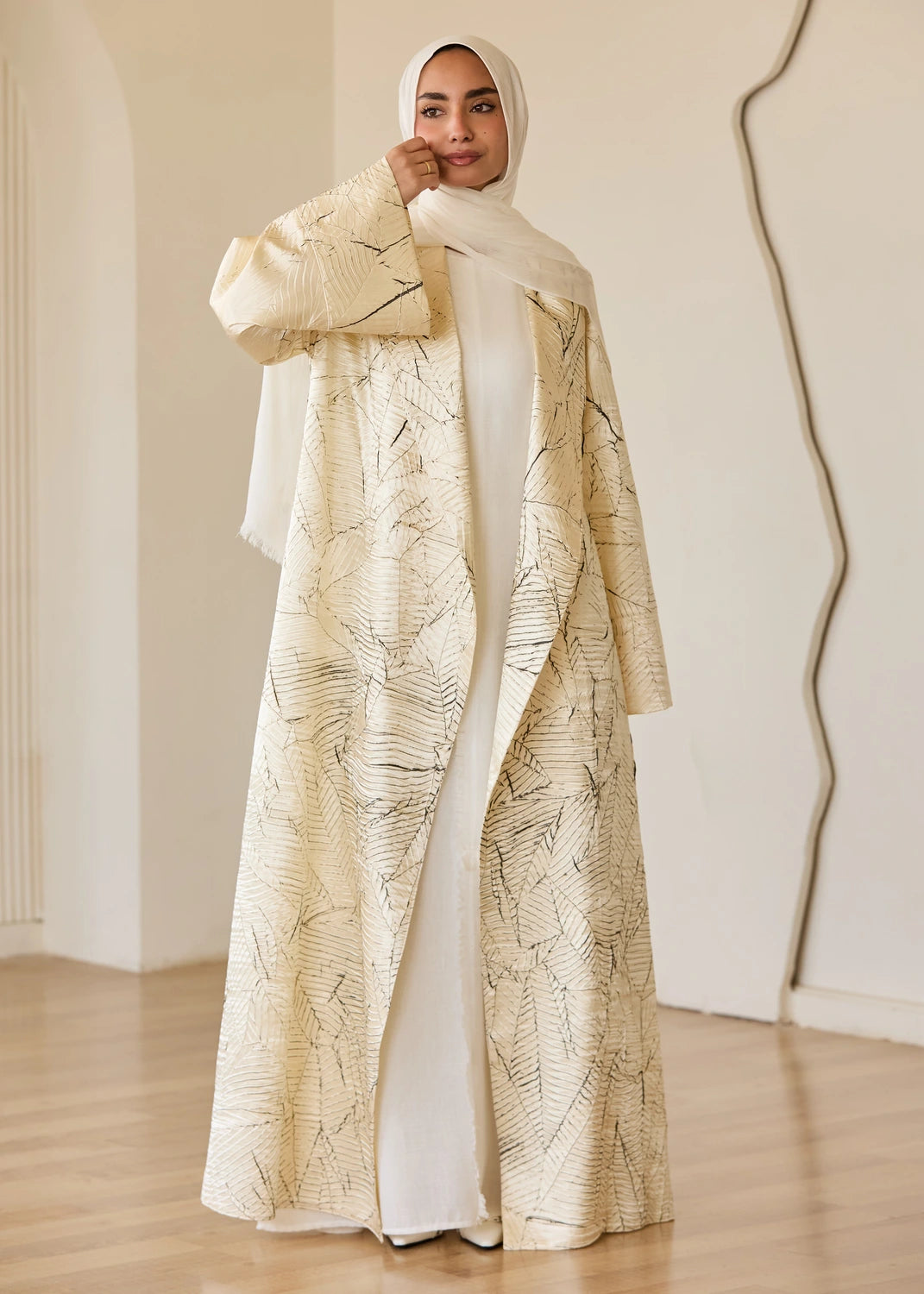 Floral Kaftan Cardigan