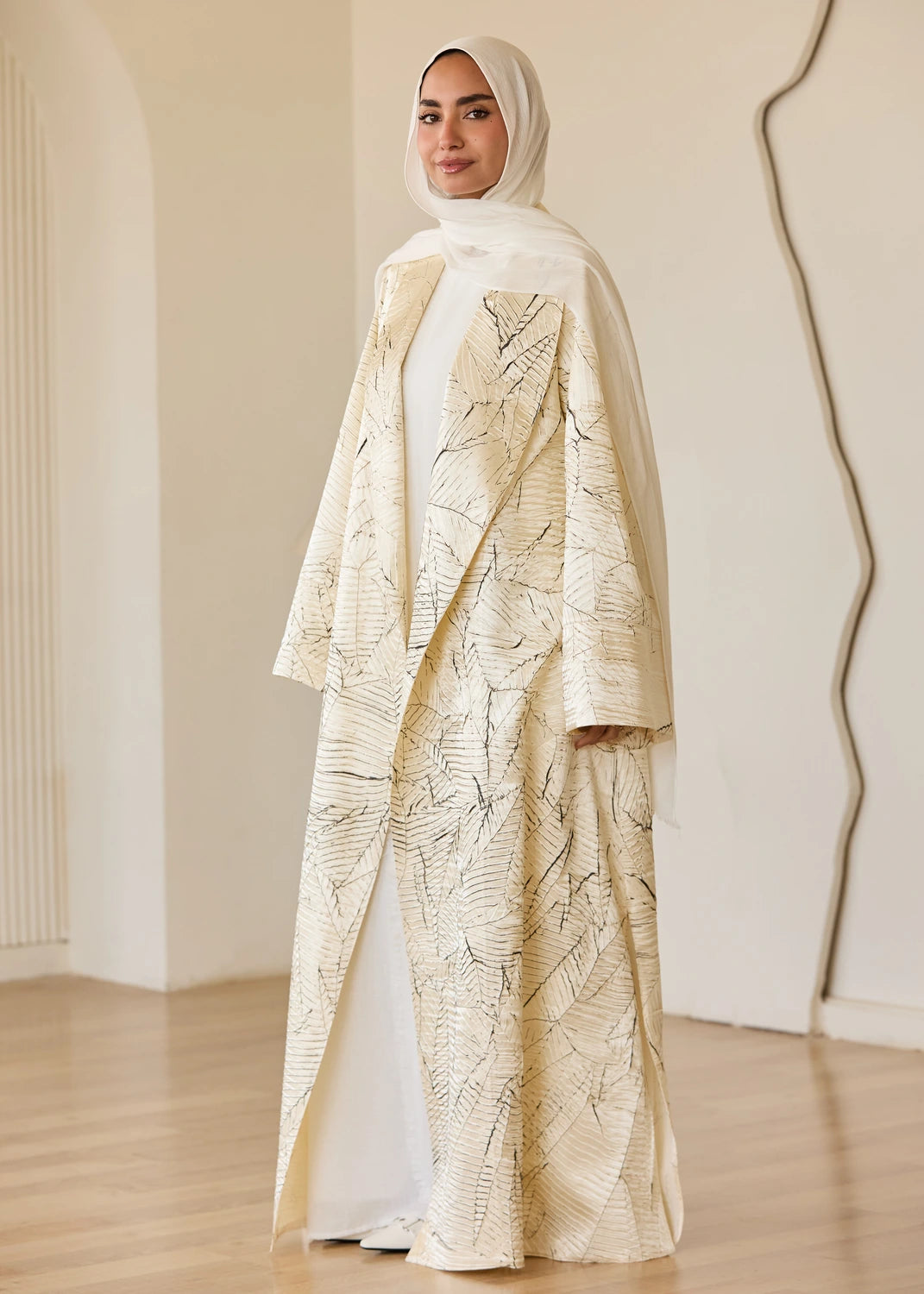 Floral Kaftan Cardigan