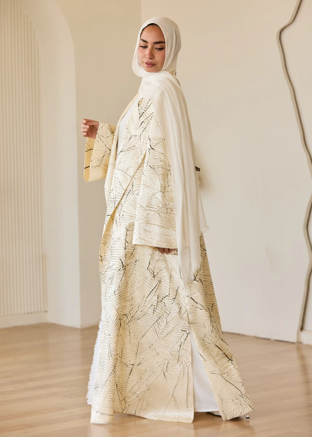 Floral Kaftan Cardigan