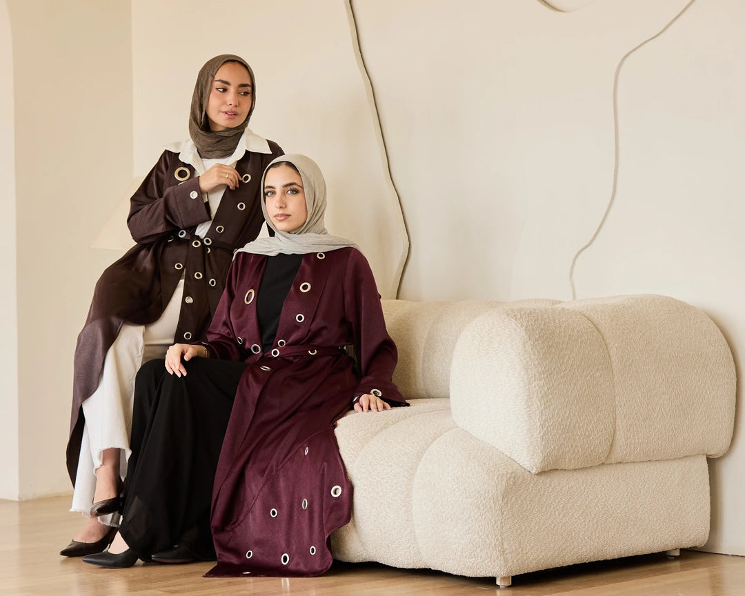 Satin Ring Detail Cardigan