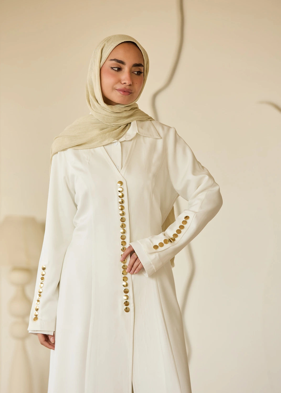 Button Front Coat Dress