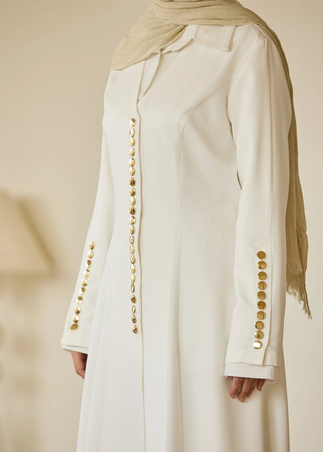 Button Front Coat Dress