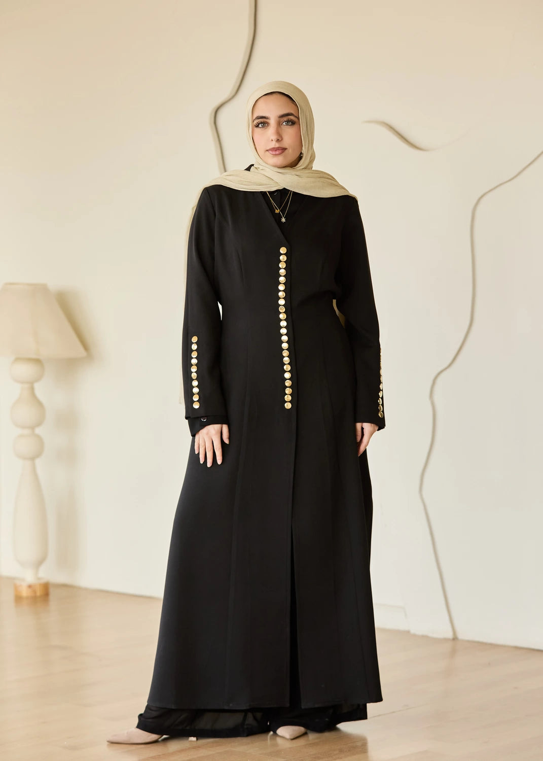 Button Front Coat Dress