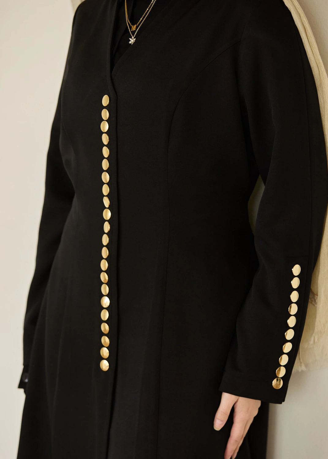 Button Front Coat Dress