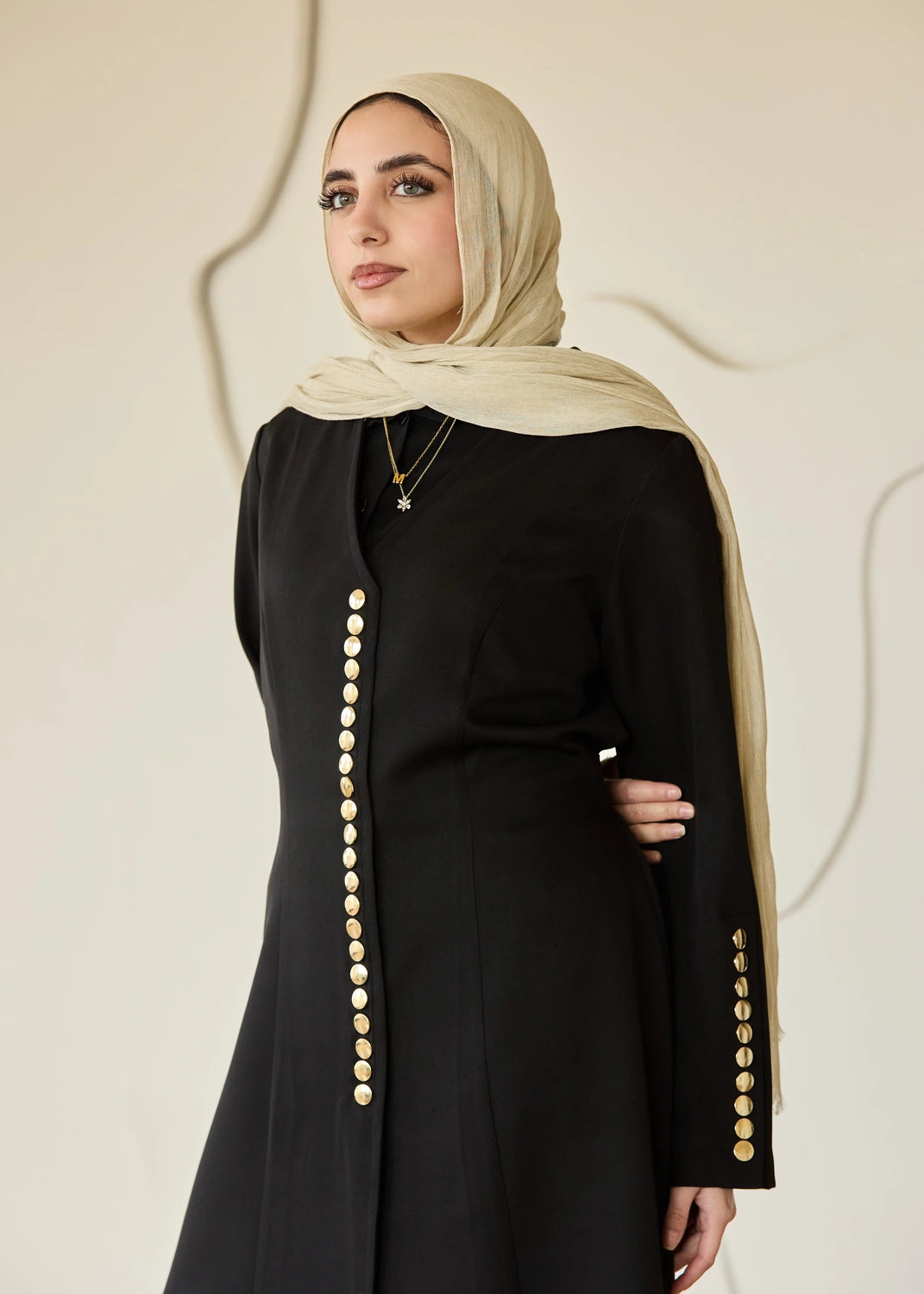 Button Front Coat Dress