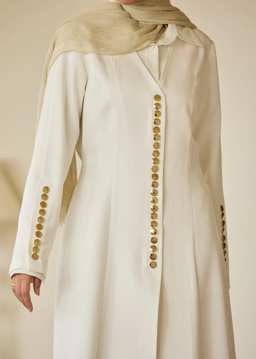 Button Front Coat Dress