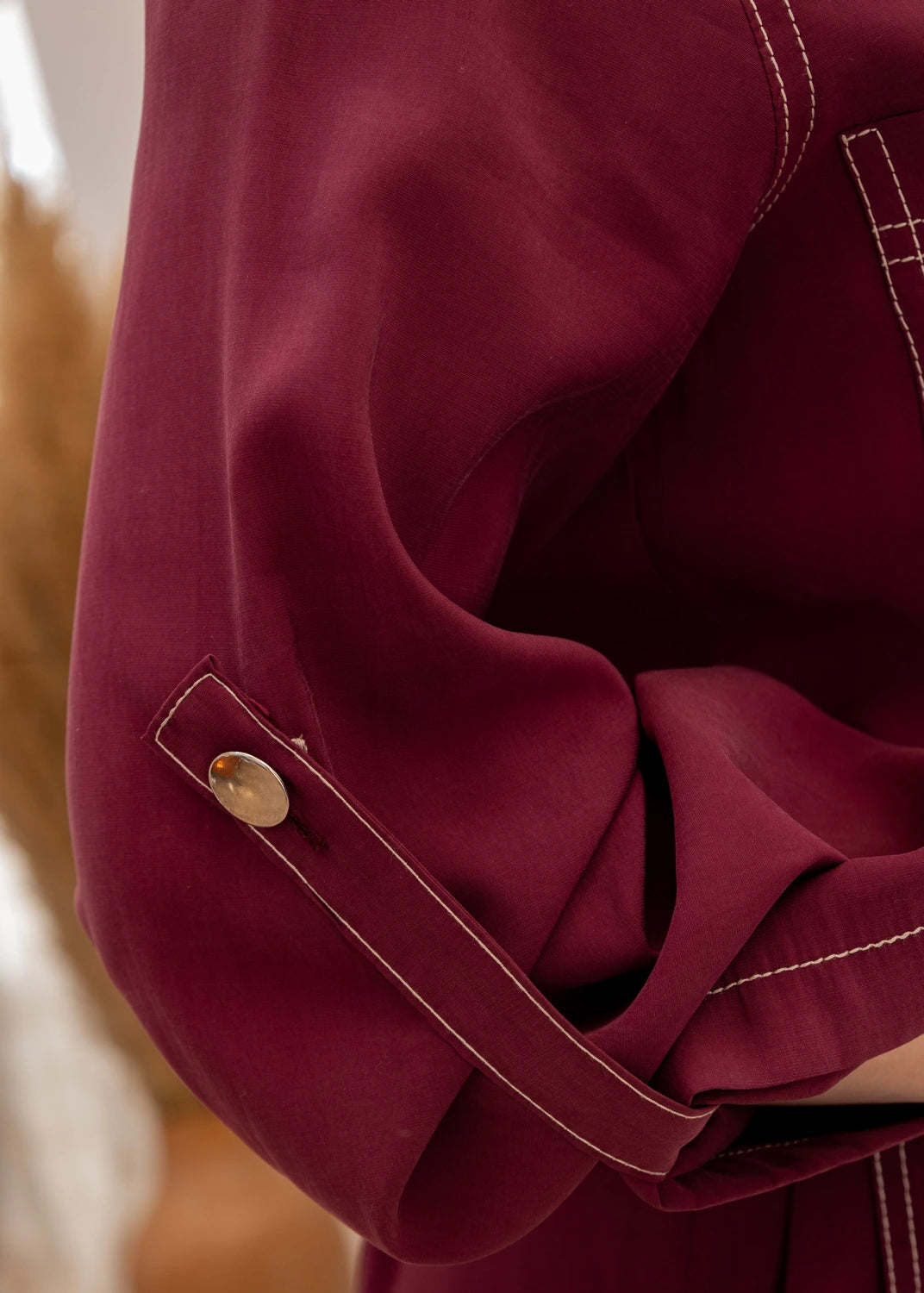 Tencel Belted Utility Dress