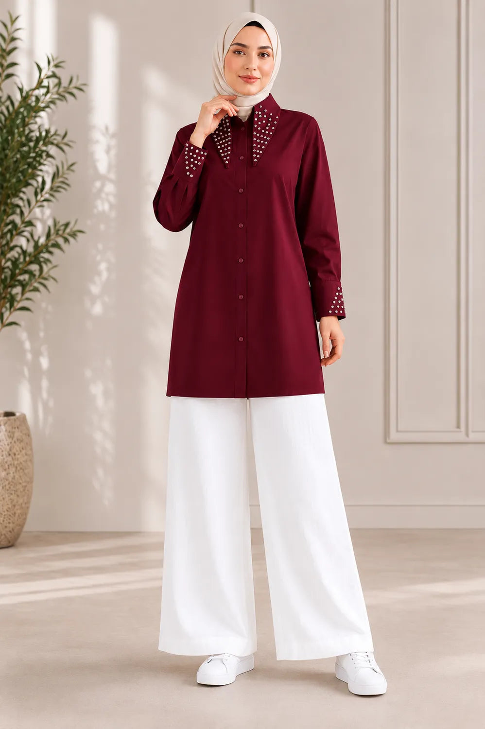 Popline Pearl Shirt