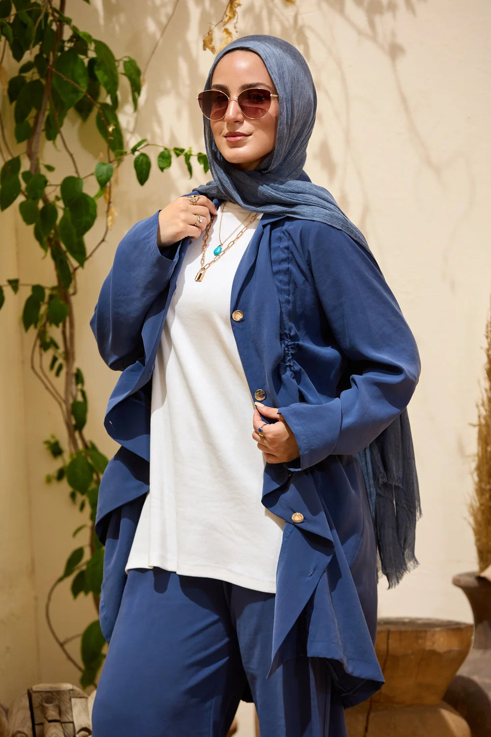 Casual Chic Drawstring Set