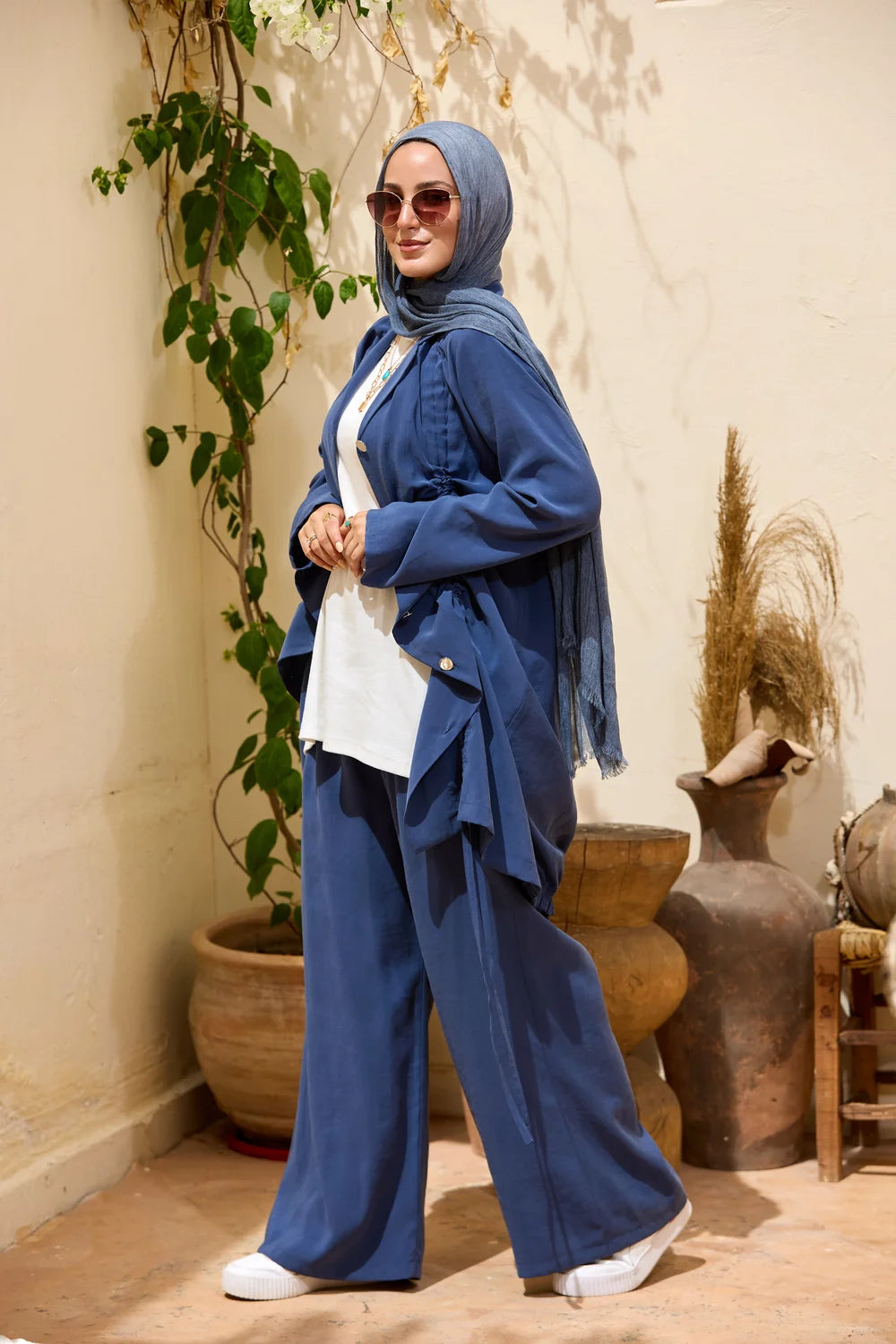Casual Chic Drawstring Set