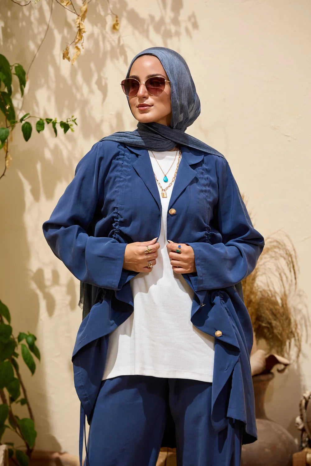 Casual Chic Drawstring Set