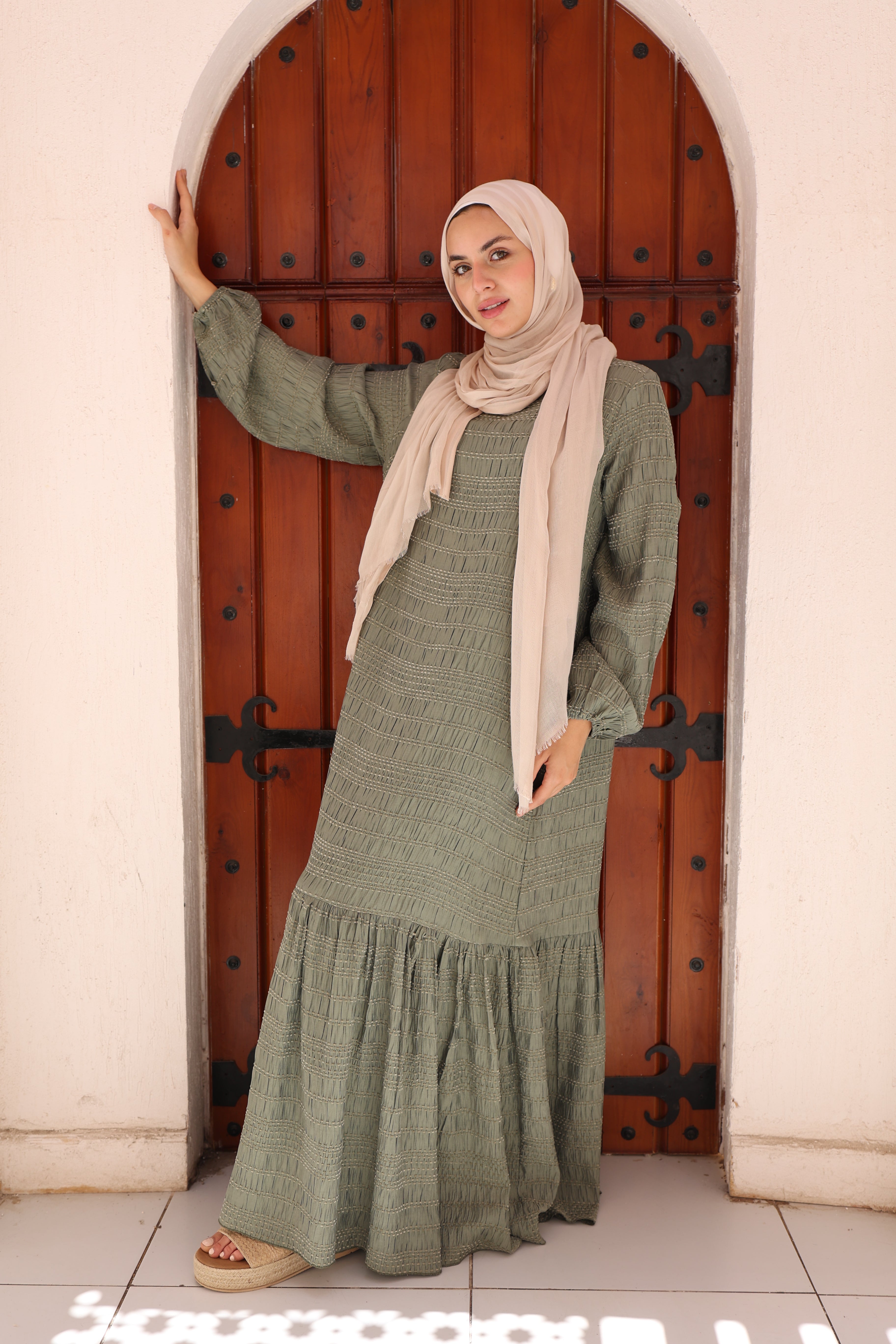 Pleated Dress