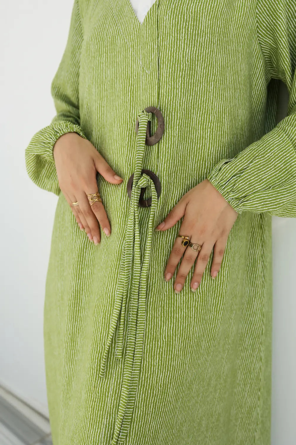 Crinkle Abaya - Dress