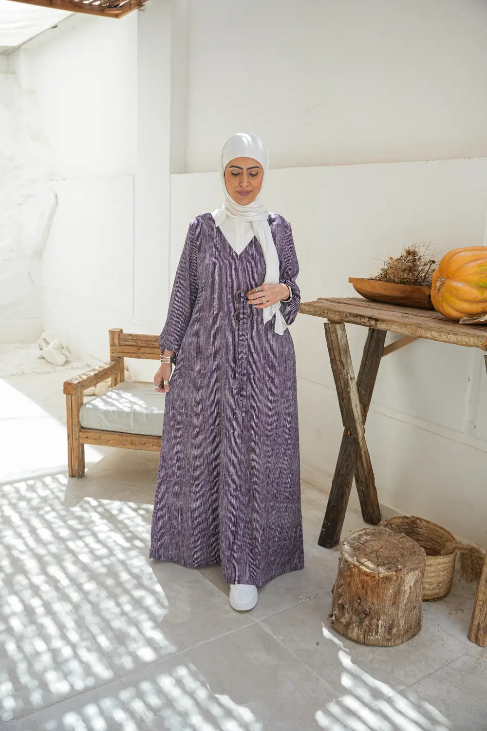Crinkle Abaya - Dress