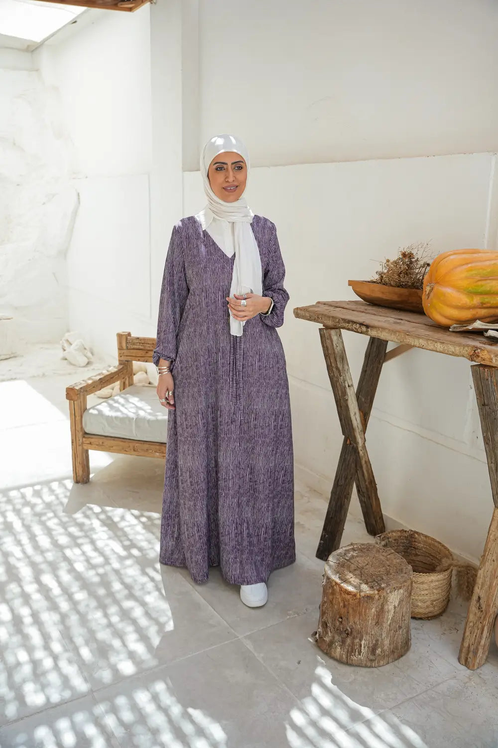 Crinkle Abaya - Dress