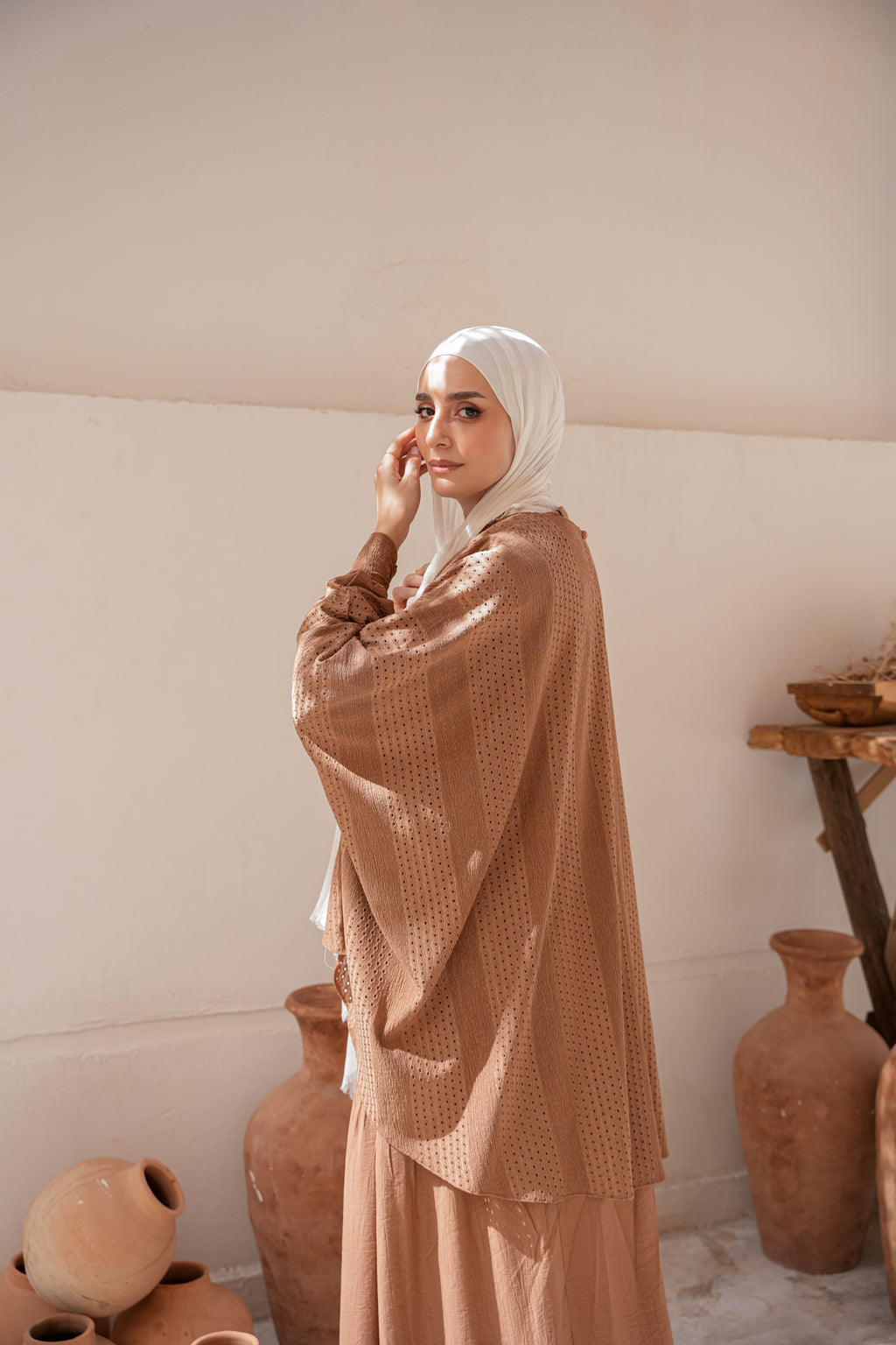 The Linen Flow Dress