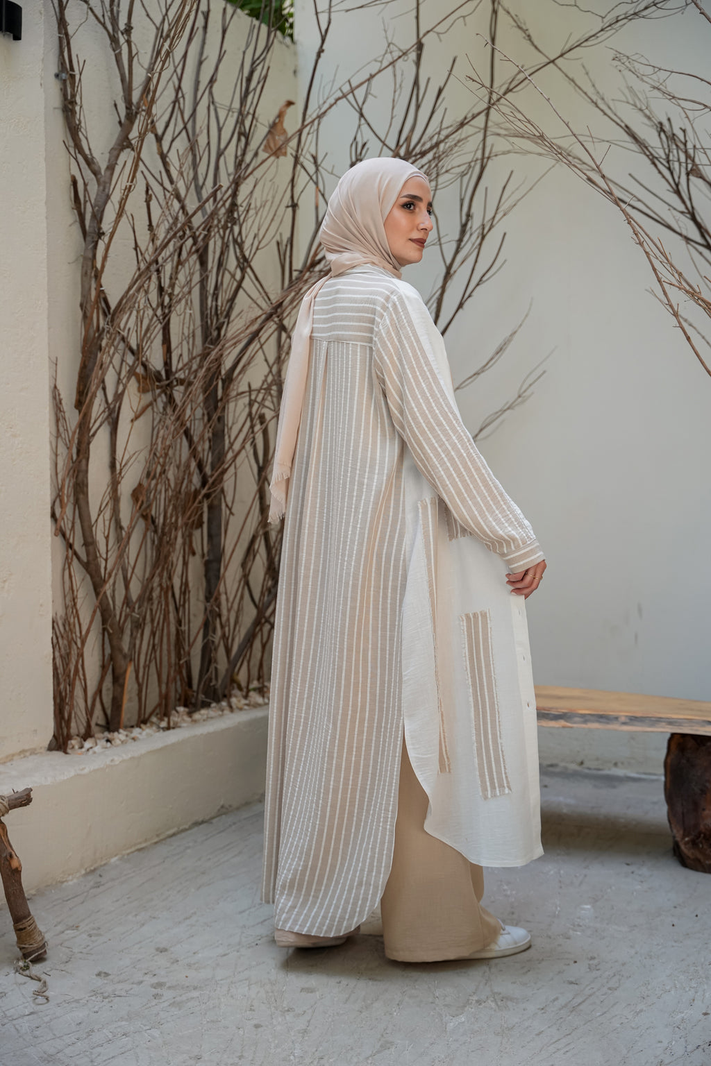 Patch Long Shirt