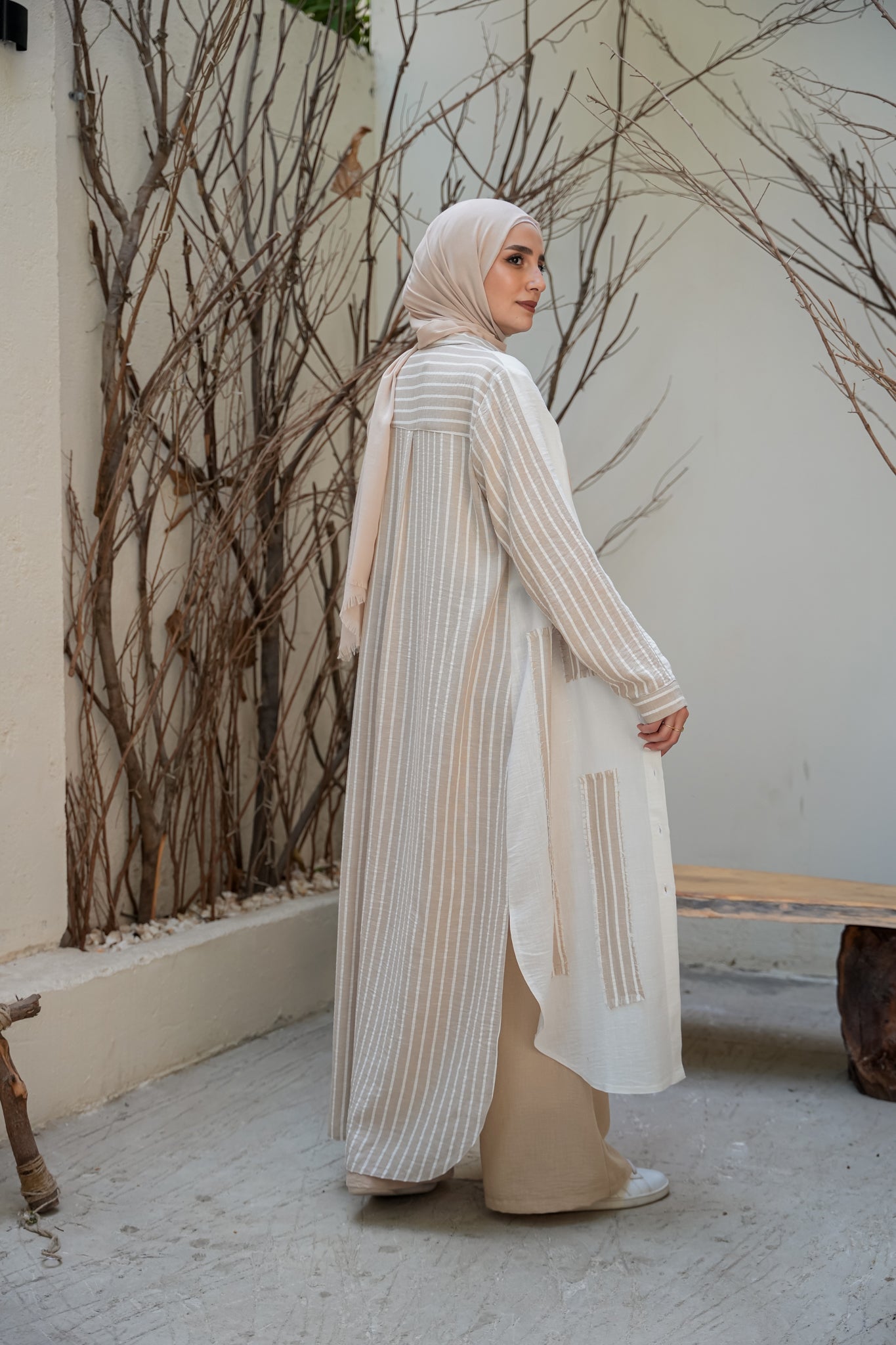 Patch Long Shirt