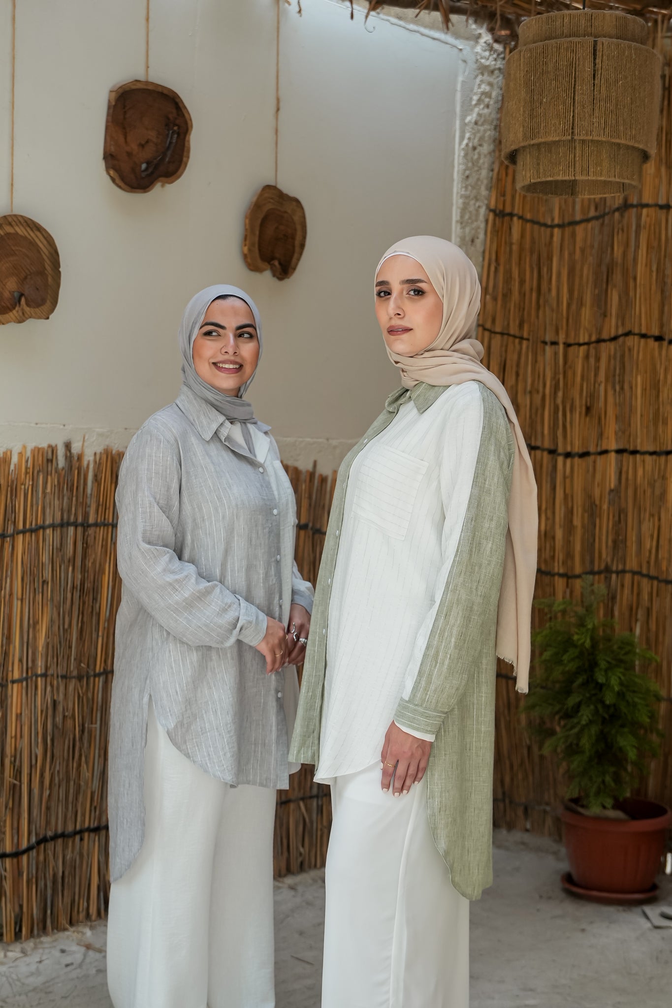 Palm Haven Linen Shirt