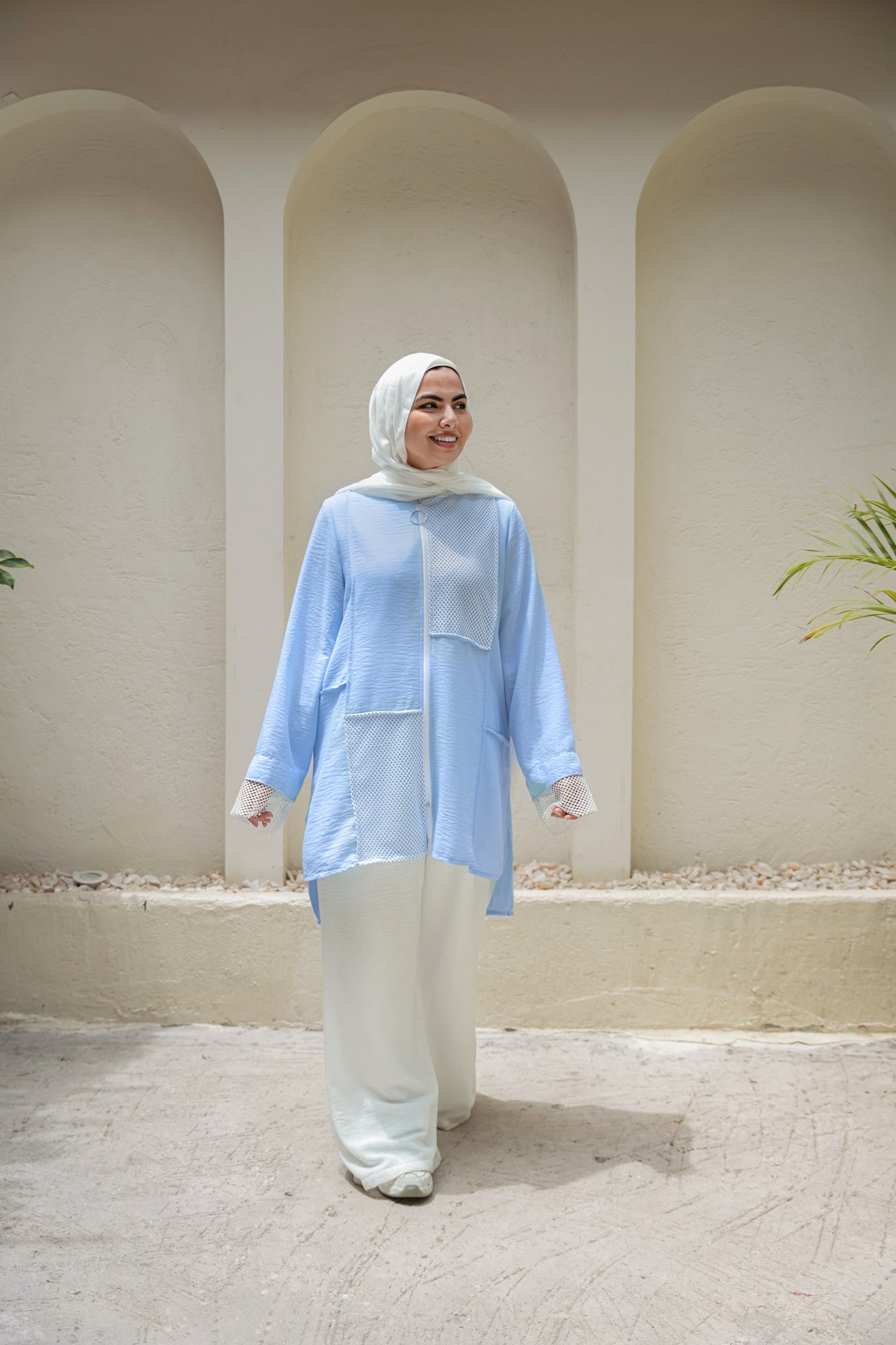Guipure Mesh Jacket