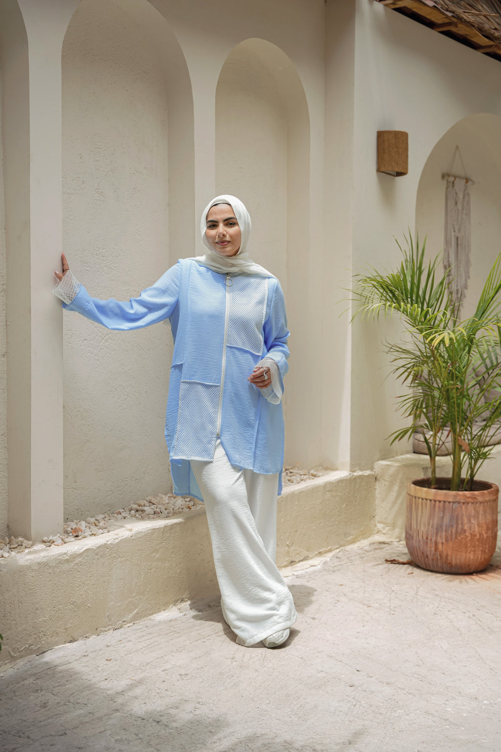 Guipure Mesh Jacket