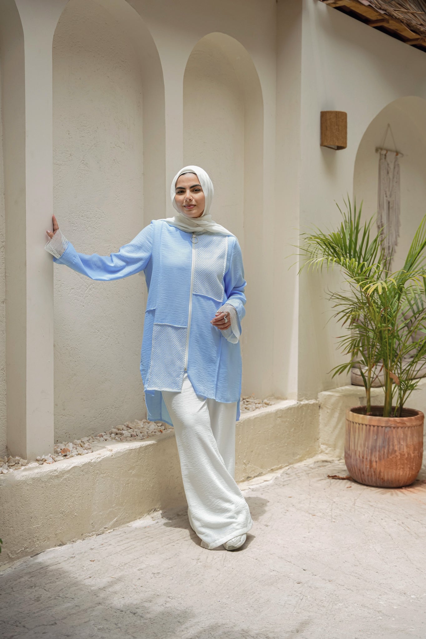 Guipure Mesh Jacket