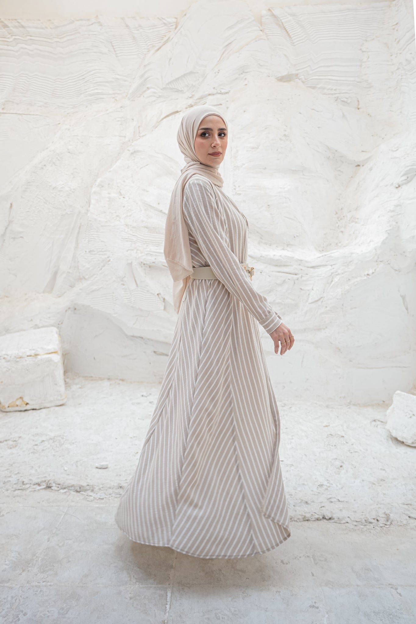 Stripped Dress