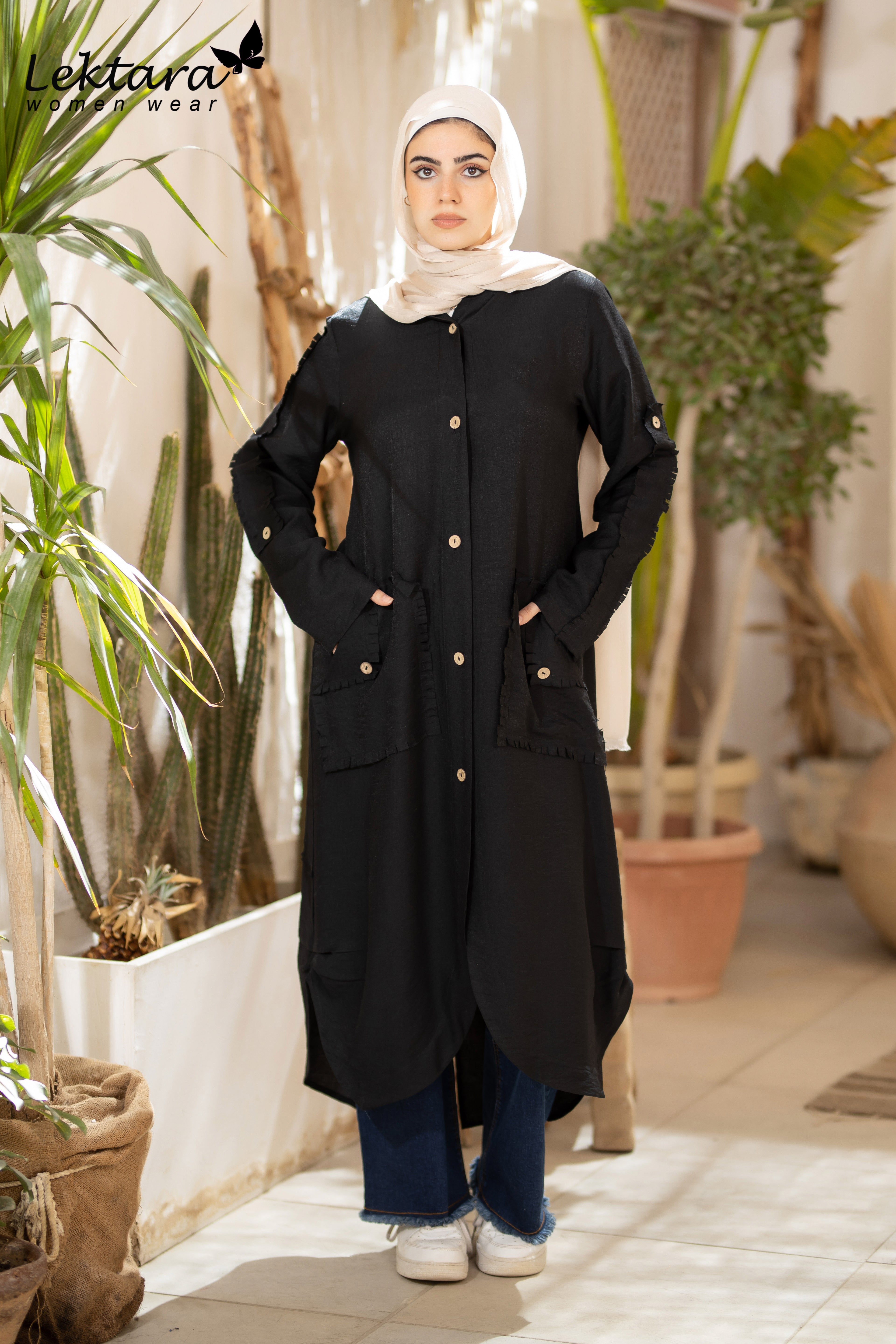 Tunic cardigan