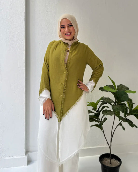 Electric Elegance Chemise