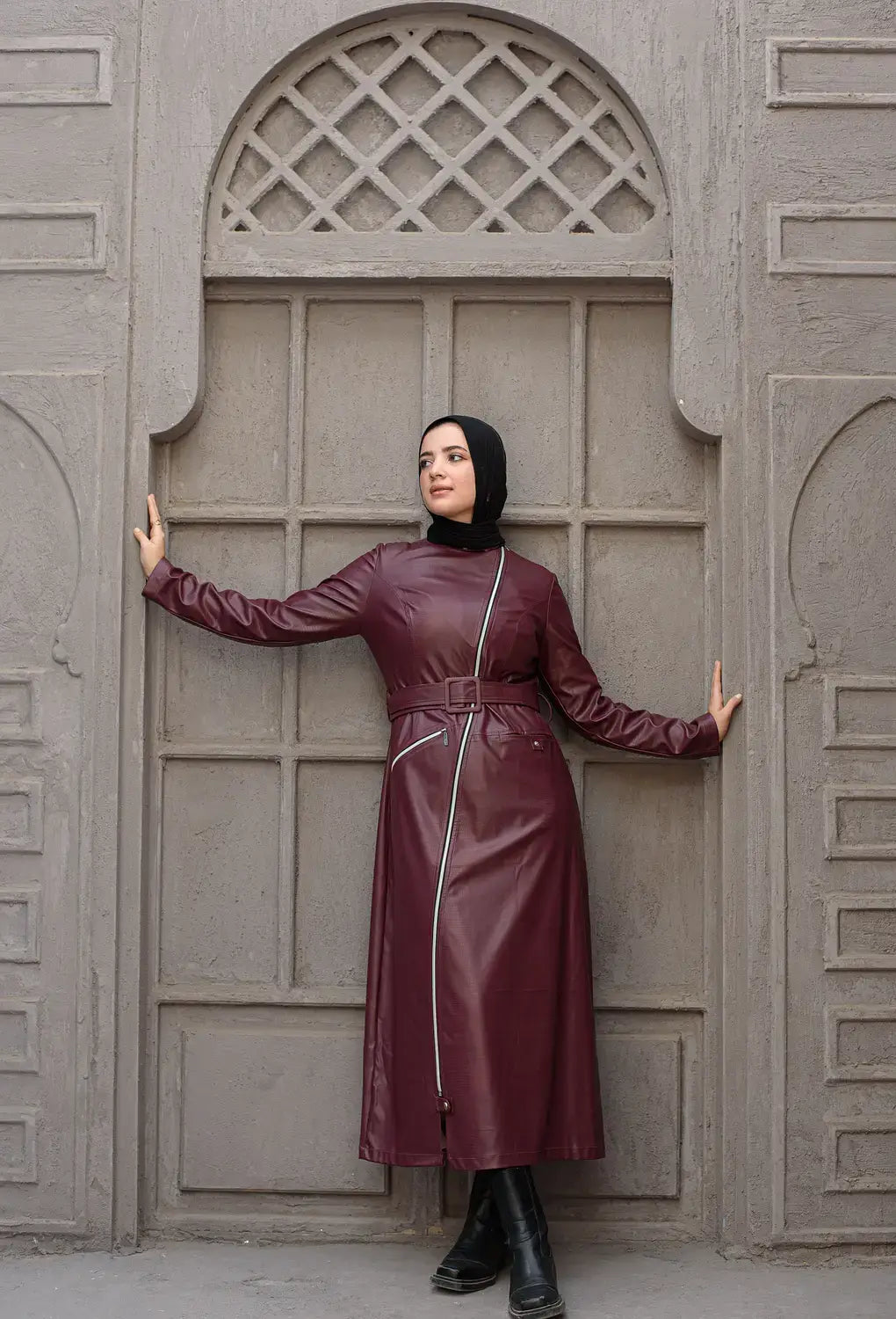 Elegant Modest Coat Dress | Coats | LEKTARA Lektara Elegant Modest Coat Dress | Coats | LEKTARA Lektara